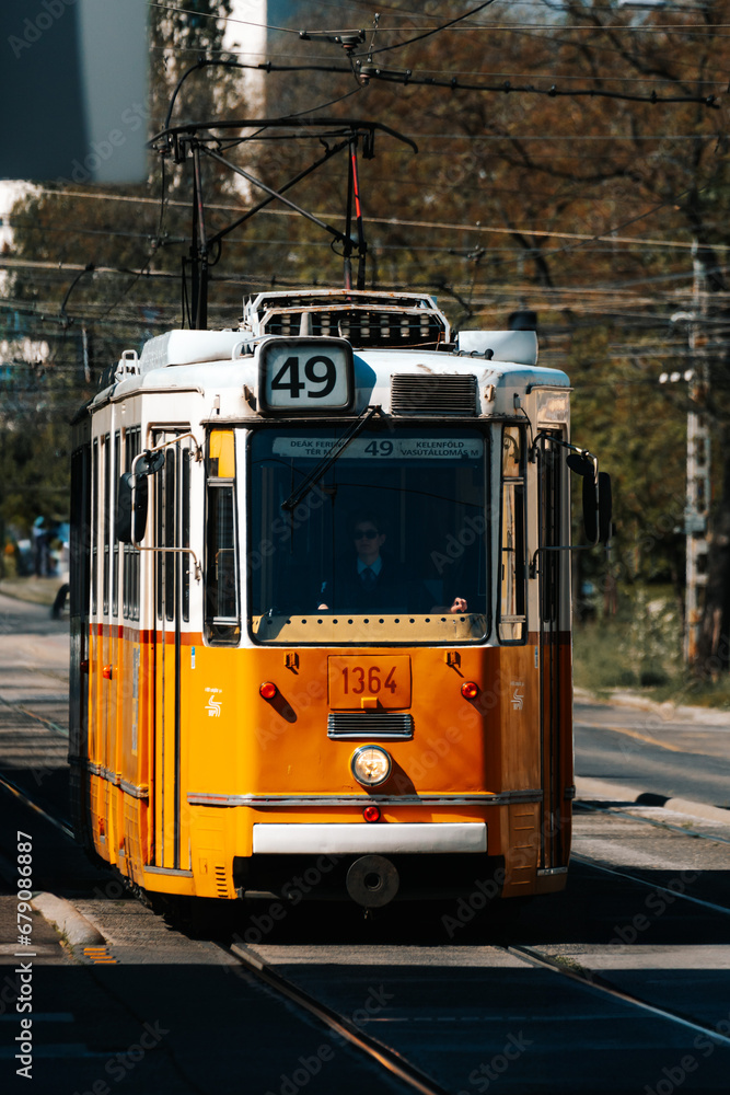 tram in budapest