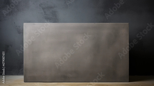 A Large Smooth Gray Rectangular Stone Block Background