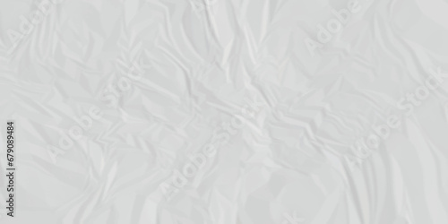 White crumpled paper texture . White wrinkled paper texture. White paper texture . White crumpled and top view textures can be used for background of text or any contents .