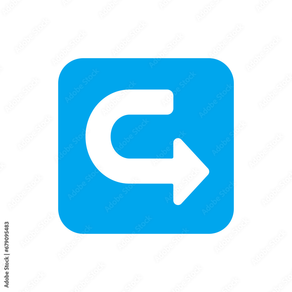 Right Arrow Curving Left Right Arrow Curving Left