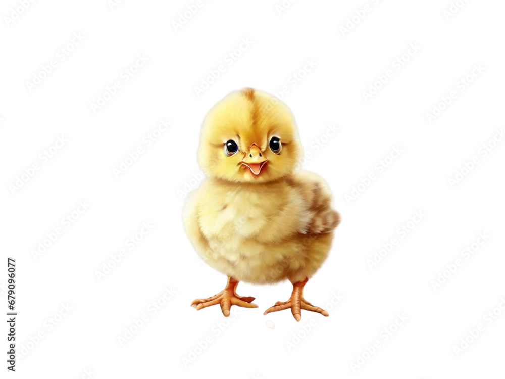 art of a character of a chick baby of chicken