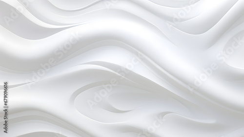 White smooth paper texture pattern paper texture. Generative AI.