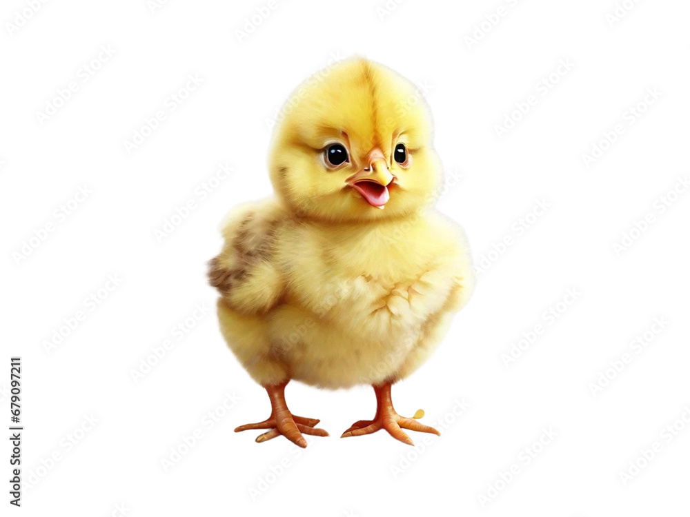 Obraz premium art of a character of a chick baby of chicken