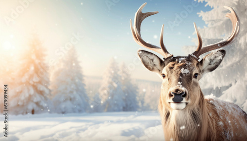 christmas reindeer © Isidro