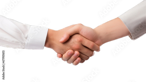 Handshake PNG. Isolated on a transparent background.