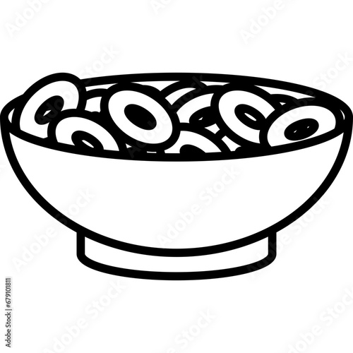 Cereal Bowl Icon