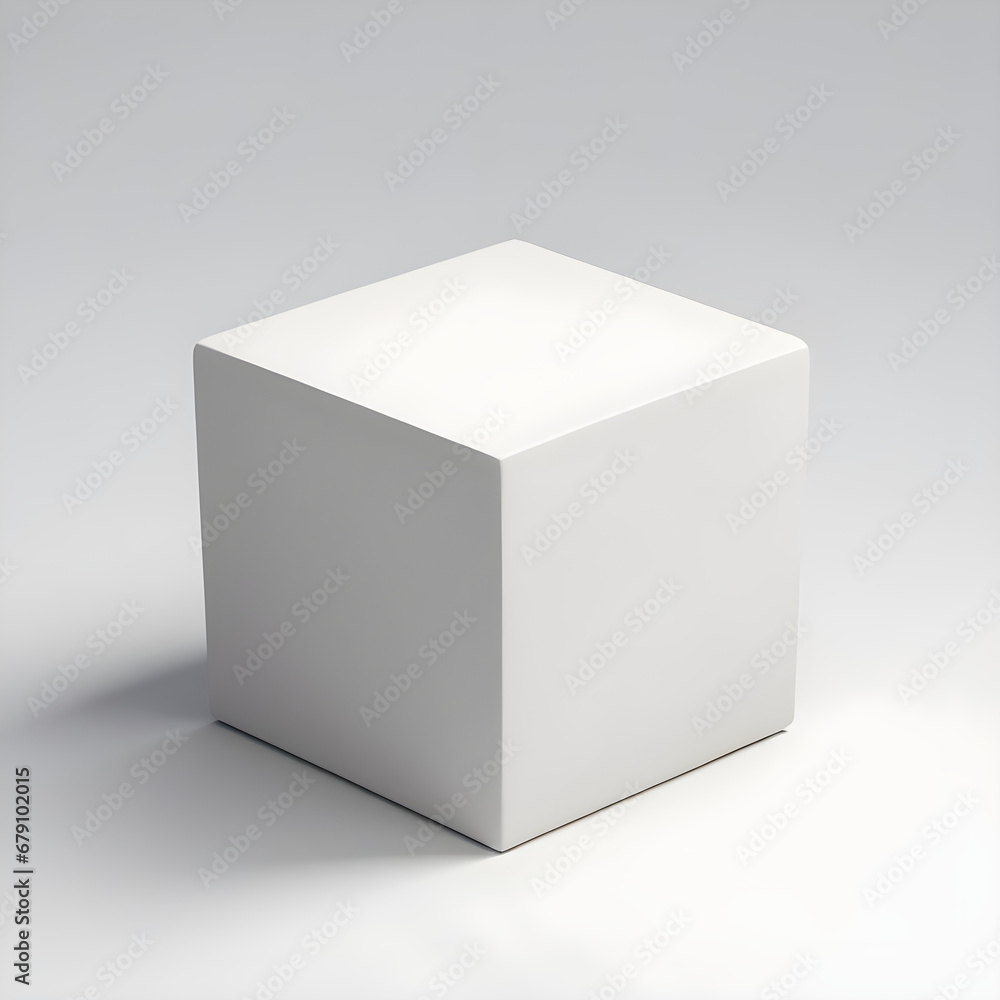 white 3d box white 3d box