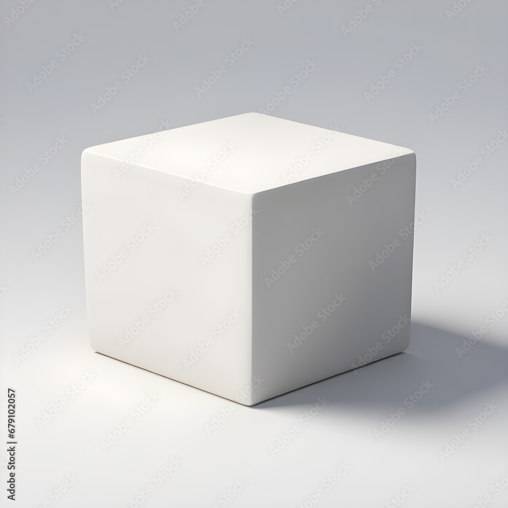 white 3d box white 3d box
