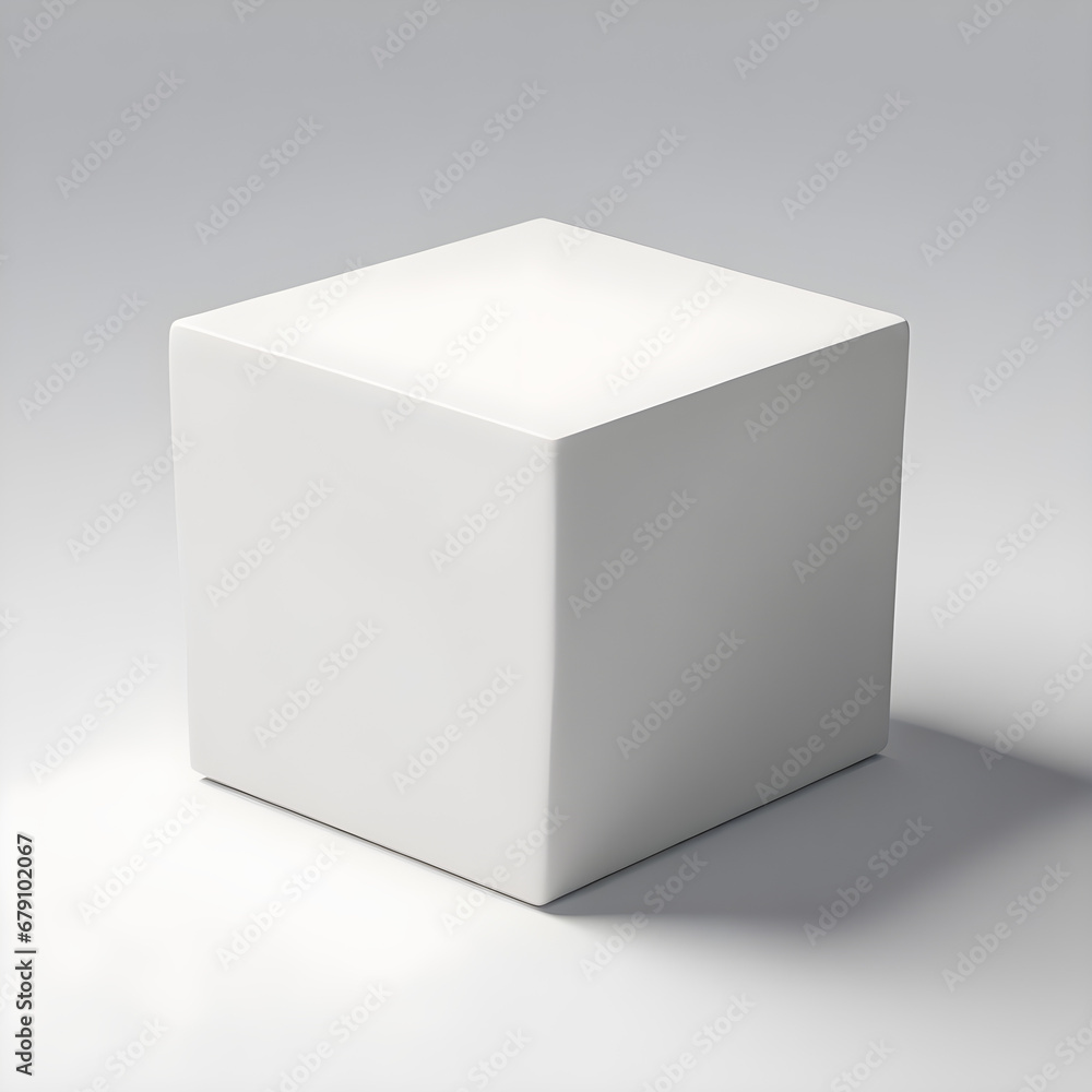 white 3d box white 3d box