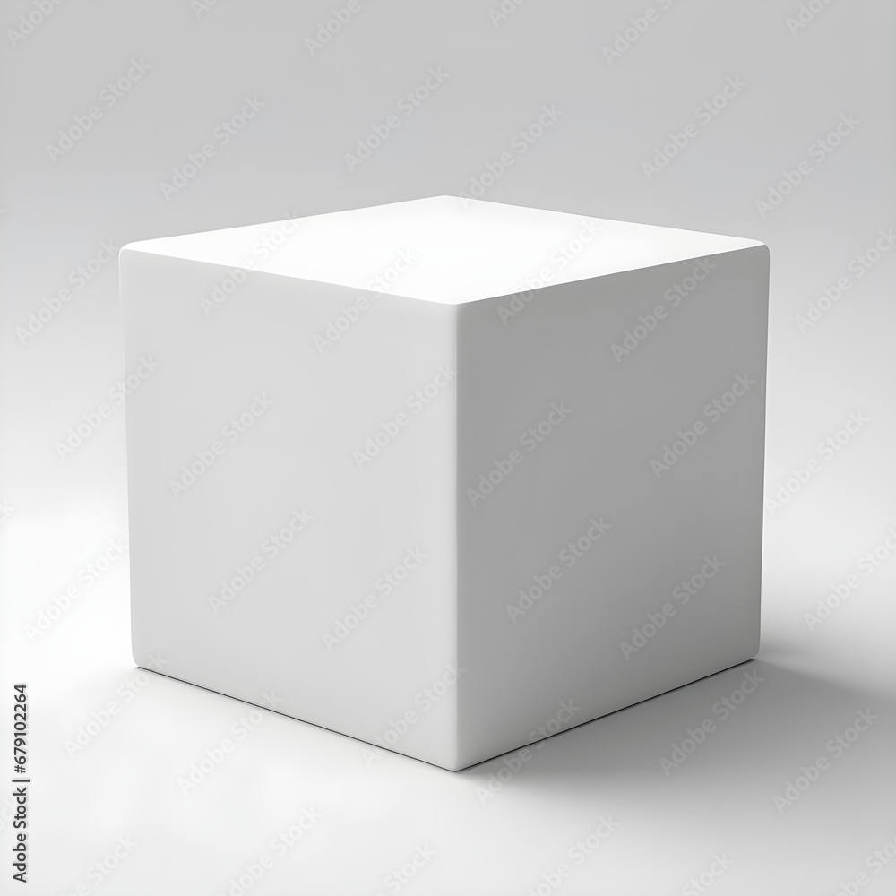 white 3d box white 3d box