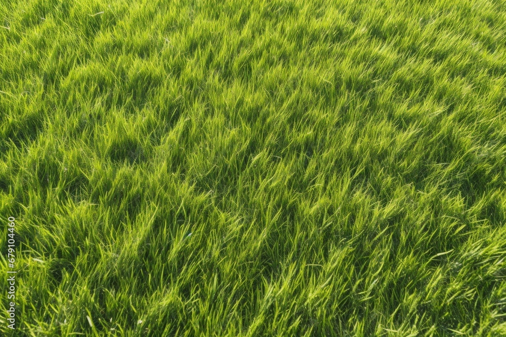 close-up of a grass field during a sunny midday close-up of a grass field during a sunny midday