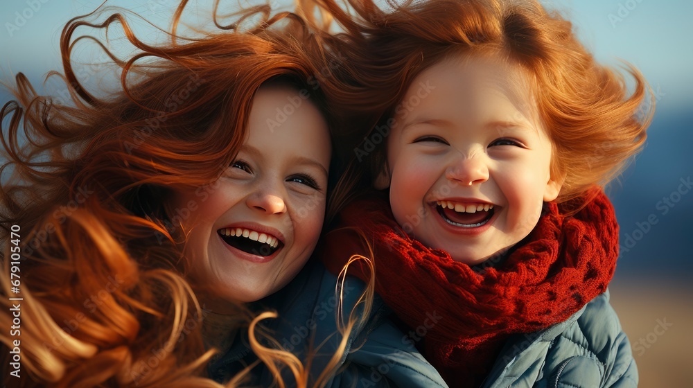 Baby Laughing Her Redhead Mom Outside, HD, Background Wallpaper, Desktop Wallpaper Baby Laughing Her Redhead Mom Outside, HD, Background Wallpaper, Desktop Wallpaper