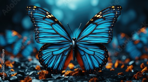 Beautiful Image Nature Monarch Butterfly, HD, Background Wallpaper, Desktop Wallpaper © Moon Art Pic