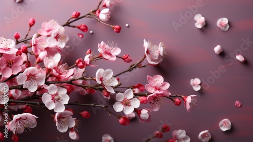 Beautiful Image Sping Pink Flowers Flying, HD, Background Wallpaper, Desktop Wallpaper