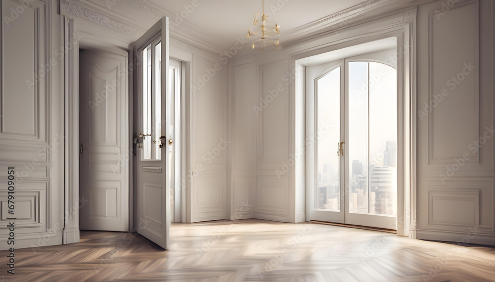 empty room with window empty room with window