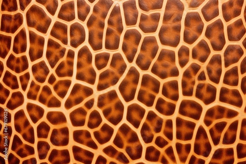 photograph of giraffe skin pattern