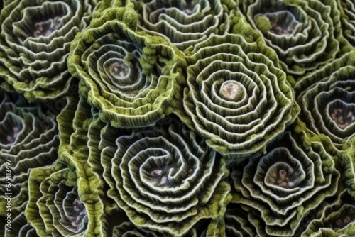 surface detail of an organ pipe coral photo