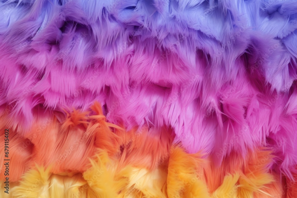 softness of faux fur captured in bright light