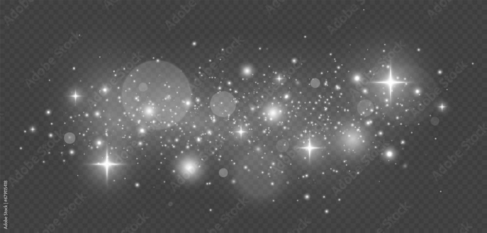The dust sparks and silver stars shine with special light. White dust, white sparks and golden stars. Christmas Abstract stylish light effect.
The dust sparks and silver stars shine with special light. White dust, white sparks and golden stars. Christmas Abstract stylish light effect.
