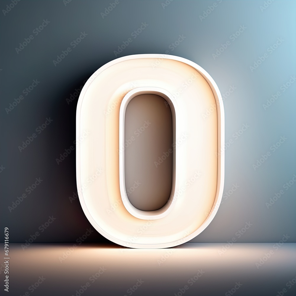 Fototapeta premium number 0 0 3 d glossy white alphabet. 3 d rendering.number 0 0 3 d glossy white alphabet. 3 d rendering.white number 0 0. 3 d rendering illustration