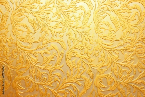 gold foil with slight embossed patterns photo