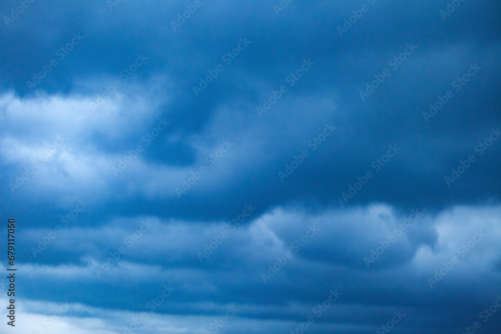 Sky in cloudy weather and rainy dark blue clouds, background Sky in cloudy weather and rainy dark blue clouds, background