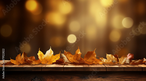 autumn leaves background HD 8K wallpaper Stock Photographic Image