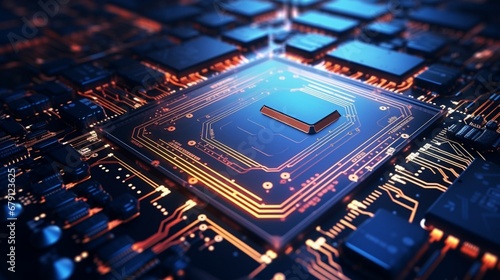 Microprocessors and circuitry forming a high-resolution digital display.