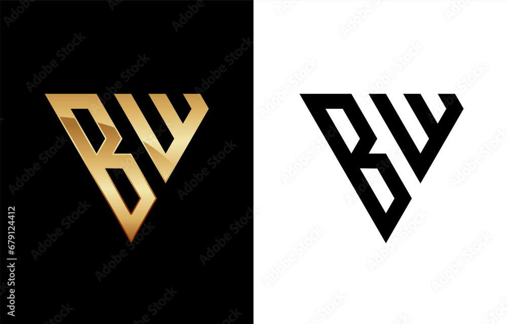Triangle Letter B Logo Design Triangle Letter B Logo Design