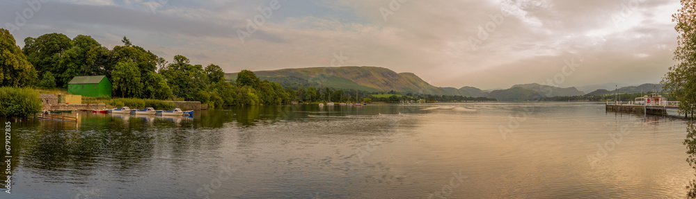 Ullswater from Pooley Bridge Cumbria Ullswater from Pooley Bridge Cumbria
