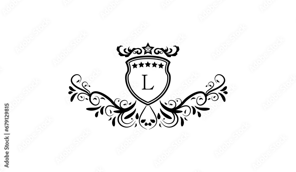 illustration of a skull with a crown logo l illustration of a skull with a crown logo l