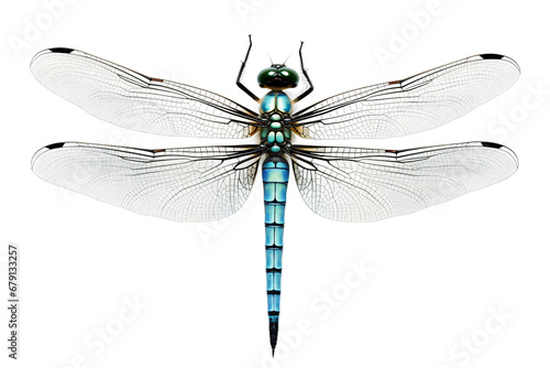 Dragonfly Beauty Isolated on transparent background © rzrstudio