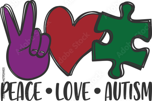 Peace Love Autism