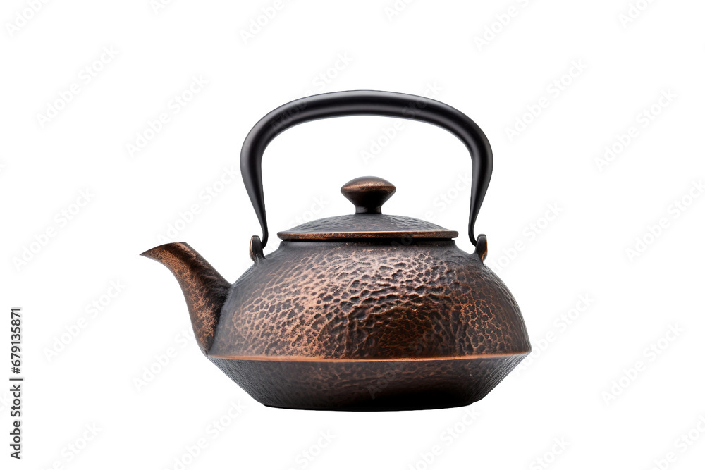 Flow Kettle Isolated on Transparent Background. Ai