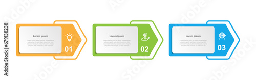 Business template infographic vector element 