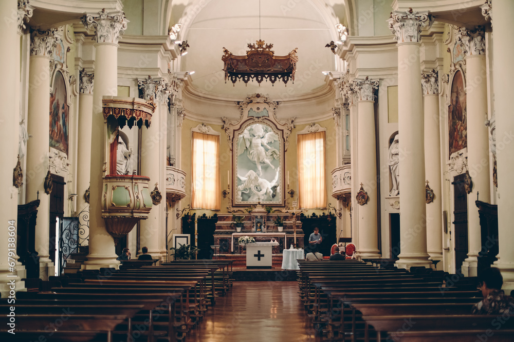 interior of the cathedral of st mary interior of the cathedral of st mary