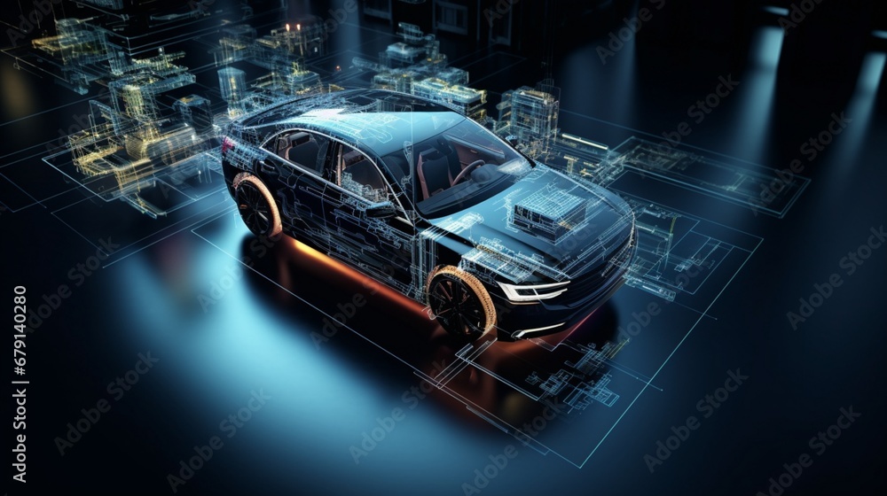 the integration of CPUs in autonomous vehicles within a digital landscape. the integration of CPUs in autonomous vehicles within a digital landscape.