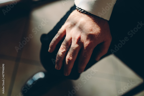 hand of a person