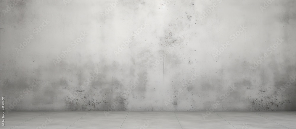 Gray grunge textured wall background Copy space image Place for adding text or design - obrazy, fototapety, plakaty 