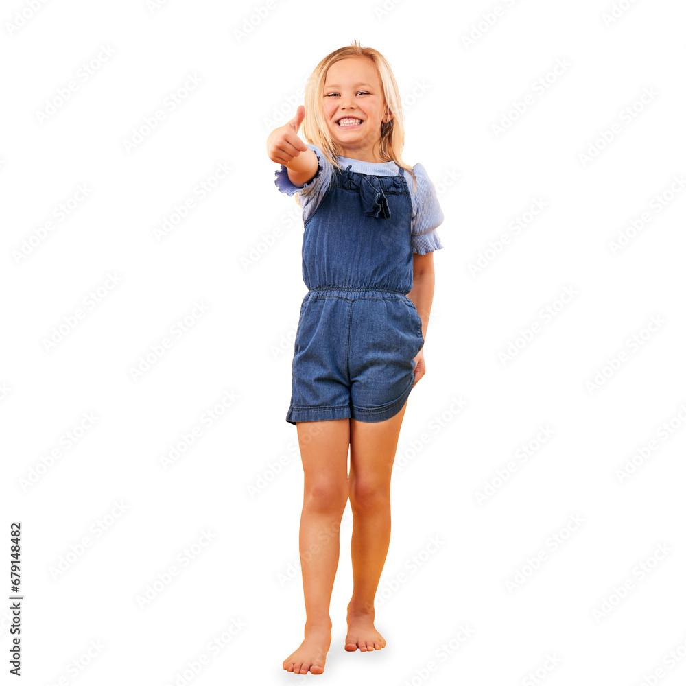 Girl child, portrait or thumbs up with smile for support, like emoji or yes for approval isolated on png transparent background. Young, kid and hand gesture, icon or sign for agreement or thank you Girl child, portrait or thumbs up with smile for support, like emoji or yes for approval isolated on png transparent background. Young, kid and hand gesture, icon or sign for agreement or thank you