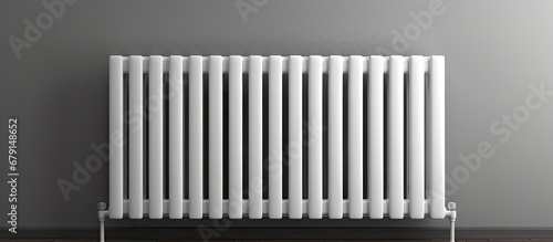 Home with a contemporary central heating setup Copy space image Place for adding text or design