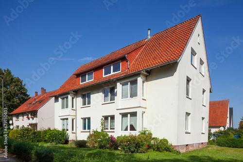 Wallpaper Mural Modernes Wohnhaus, Elsfleth, Wesermarsch, Niedersachsen, Deutschland Torontodigital.ca