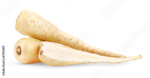  fresh parsnip roots on transparent png
