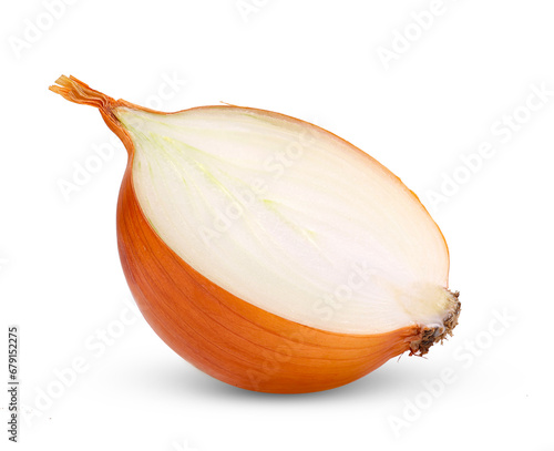 Onion bulbs isolated on transparent png photo