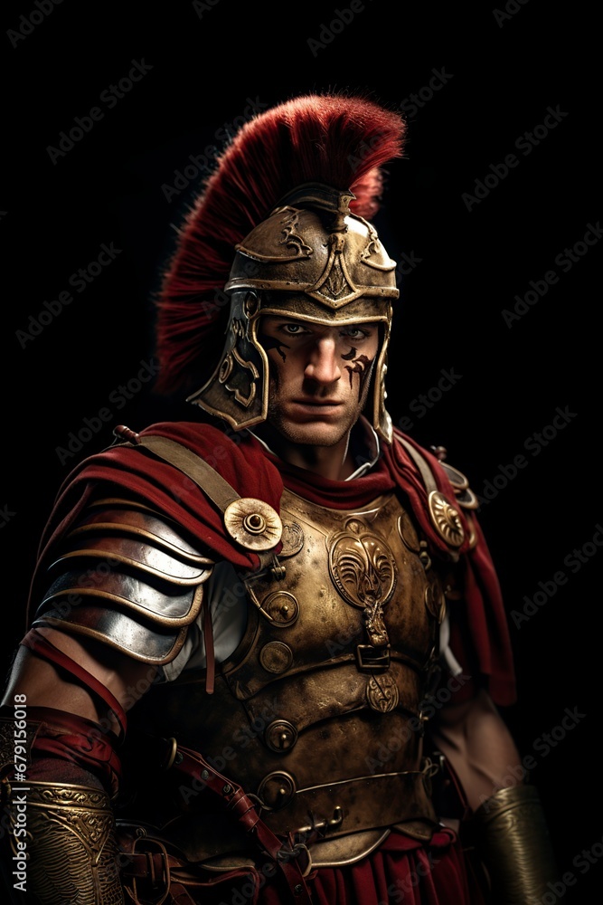 haughty and proud Roman centurion