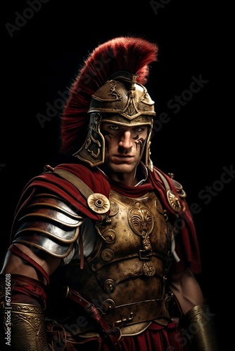 haughty and proud Roman centurion
