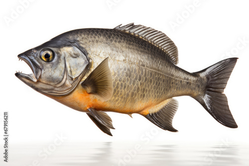Piranha fish (Pygocentrus nattereri) close up