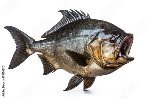 Piranha fish  Pygocentrus nattereri  close up