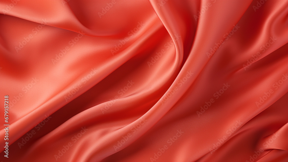 Obraz premium Colored silk drapery fabric background