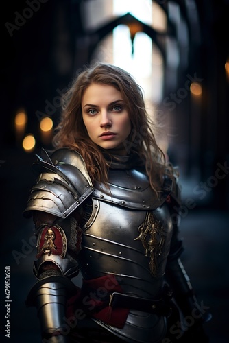 image of the mystical heroine Joan of Arc